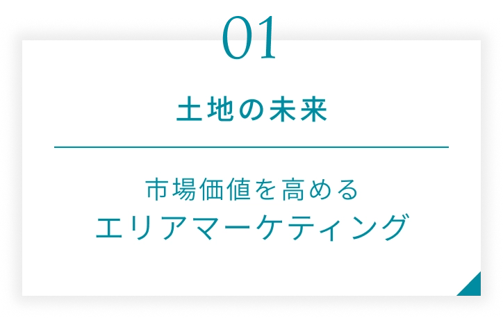 土地の未来 市場価値を高めるエリアマーケティング